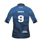 Yago Dora Official Jersey 2026 El Salvador Pro Youth - Back View - Blue