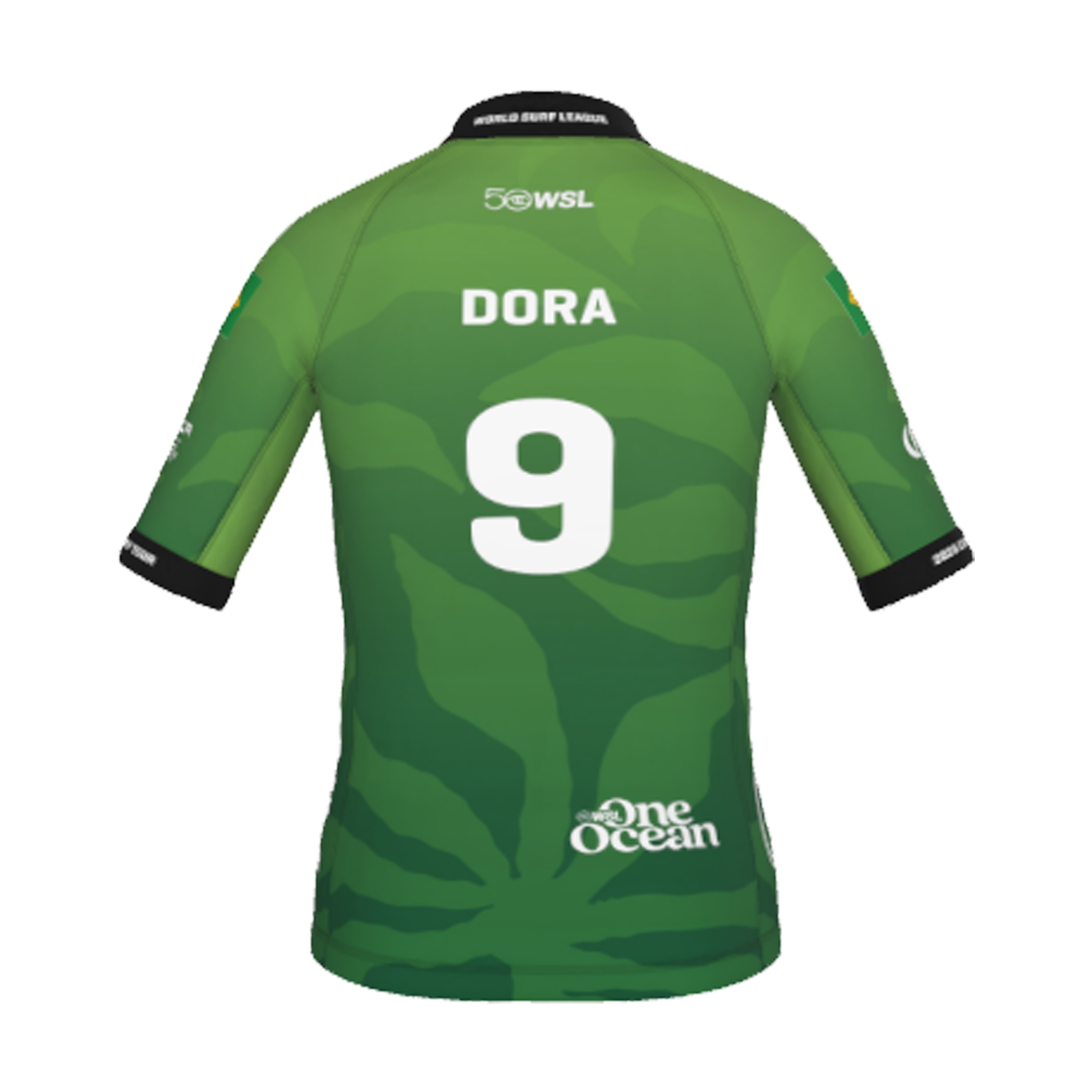 Yago Dora Official Jersey 2026 El Salvador Pro Youth - Back View - Green